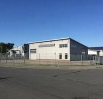 Gewerbehalle mit Büro auf eingezäunten Gelände in Sandkrug Oldb. - Wardenburg