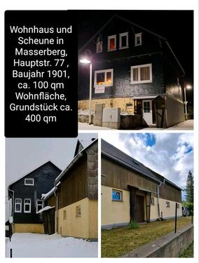 Foto - altes Haus im Luftkurort Masserberg in Thüringen