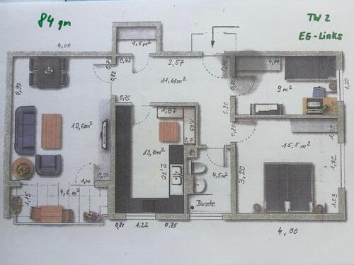 Foto - 3 Zimmer Etagenwohnung zur Miete in Sankt Wendel
