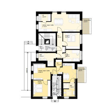 Foto - 4 Moderne Neubauwohnungen mit Einbauküche in Vreden zu vermieten