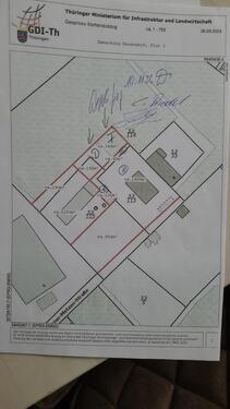 Foto - Bauplatz mit Halle 2EFH zum bauen