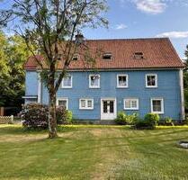 Charmante 5-Zimmer-Wohnung mit Wintergarten, Garten & Kamin - Clausthal-Zellerfeld