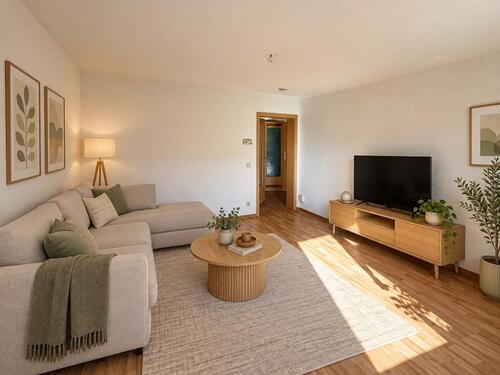 Foto - Helle 4-Zimmer-Erdgeschosswohnung mit Loggia&Garten - sofort frei
