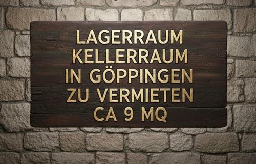 Foto - Lagerraum Kellerraum 9m² Göppingen -Separater Eingang 247 Zugang