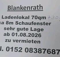 Ladenlokal in Blankenrath - 300,00&nbsp;EUR Kaltmiete, ca.&nbsp; 30,00&nbsp;m&sup2; in Blankenrath (PLZ: 56865)