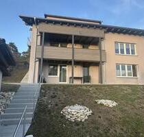 Exklusive 3-Zimmer-Erdgeschosswohnung mit großem Garten und traumhafter Aussicht in Titting