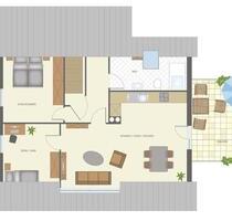 Hochwertige Dachgeschosswohnung in ruhigem Zweifamilienhaus - Enger