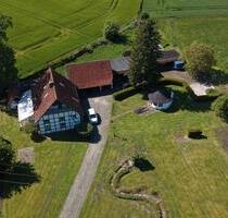 Resthof, Einfamilienhaus, Fachwerkhaus, Ländliches Haus mit Wiese - Ennigerloh