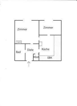 Foto - 2 Zimmer Dachgeschoßwohnung zum Kaufen in Bad Harzburg