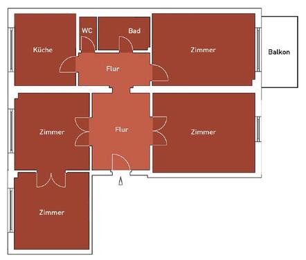 Foto - Etagenwohnung zur Miete in Dresden