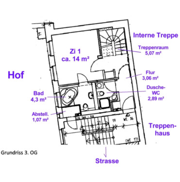 Foto - 3 Zimmer Etagenwohnung in Berlin