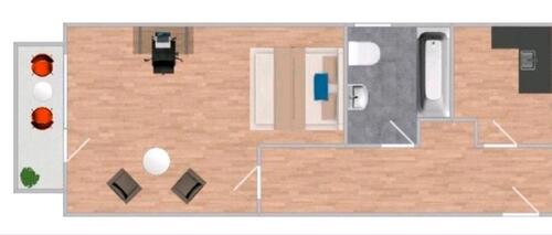 Foto - 1 Zi, Küche und Bad mit Tagesl. Mü.Sendling ab sofort frei