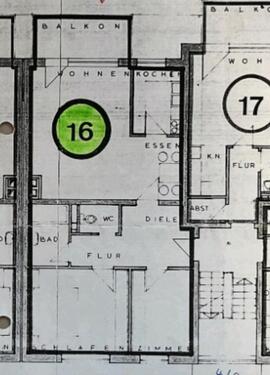 Foto - 3 Zimmer Etagenwohnung in Bayreuth