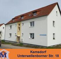 sanierte 1-Raum-Wohnung in Kamsdorf - Unterwellenborn