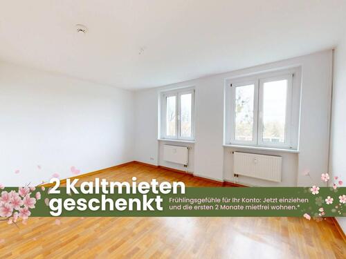 Foto - Helle 3-Zimmer-Wohnung mit Wannenbad in naturnaher Wohnlage