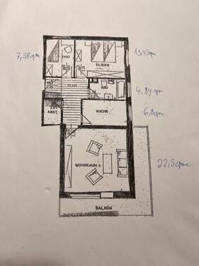 Foto - 3 ZKB im Ehnernviertel, 72qm, ab Februar 2026, KM 675 €, NK 235 €