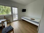 Foto - 3-Zimmer-Erdgeschosswohnung mit Balkon, Einbauküche & Stellplatz