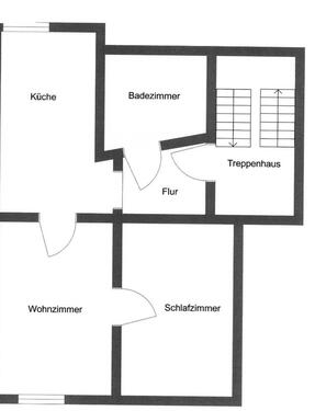 Foto - 2 Zimmer Dachgeschoßwohnung zur Miete in Jessen (Elster)