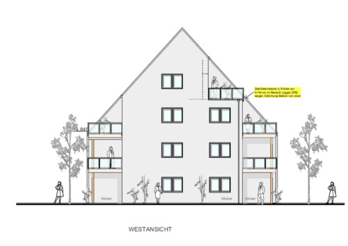 Foto - Barrierefreie Eigentumswohnung 91,76 m² - nach KfW40 QNG Standard