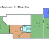 Büroräume, 3 Zimmer Nähe Oker - 1.090,00 EUR Kaltmiete, ca.  12,50 m² in Meine (PLZ: 38527)
