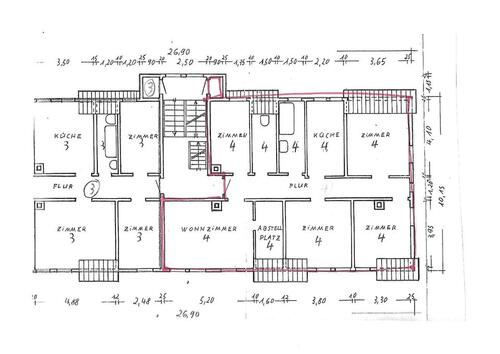 Foto - 5-Zimmer-Eigentumswohnung - Altbau - renovierungsbedürftig