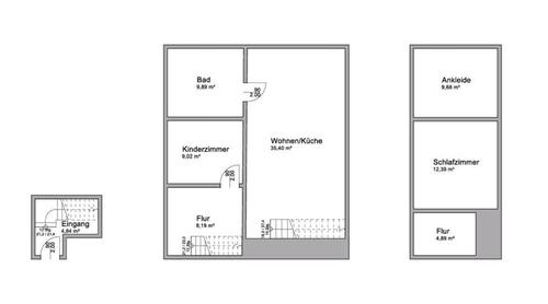 Foto - Etagenwohnung zur Miete in Aschersleben
