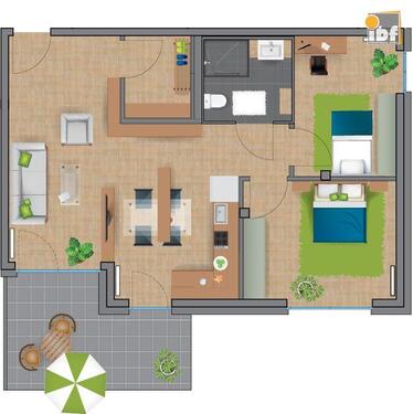 Foto - Etagenwohnung in Alsdorf zur Miete