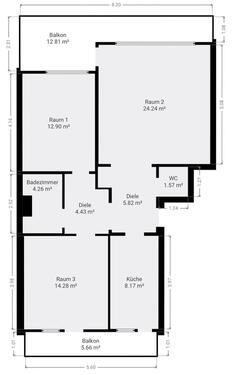 Foto - 3 Zimmer Wohnung 84m2 Berenbostel Goethestr.