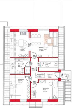 Foto - Etagenwohnung in Worpswede