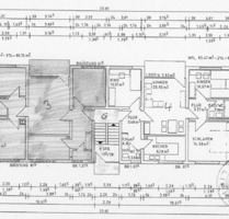 Helle 4,5-Zimmer Wohnung im 1. OG links, ruhige Lage, Balkon - Blomberg