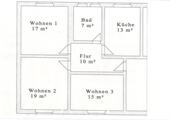 Foto - 3 Zimmer Etagenwohnung zur Miete in Großräschen