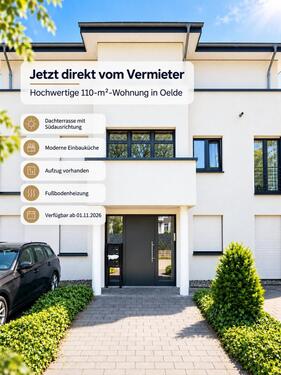 Foto - Grosse Wohnung mit Dachterrasse und hochwertiger Ausstattung!