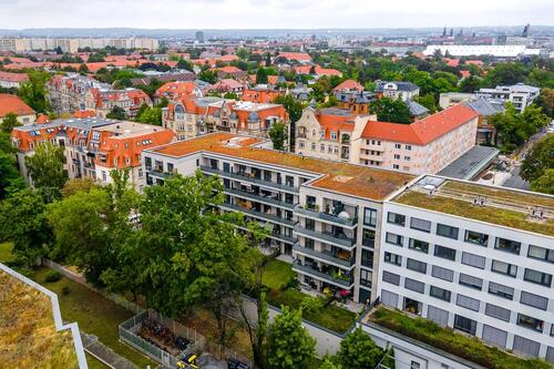 Foto - Moderner Neubau in zentraler Lage der Südvorstadt, mit Aufzug, TG, FB-Hzg., offene Küche, etc.