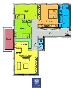 Foto - Etagenwohnung zur Miete in Coswig