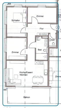 Foto - 4 Zimmer Etagenwohnung zur Miete in Esslingen am Neckar