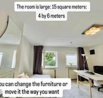 großes Zimmer mit Terasse und Garten in 2-Frauen-Wg - Saarbrücken Kieselhumes