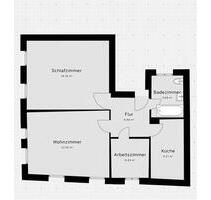 3 Zimmer Wohnung - 380,00&nbsp;EUR Kaltmiete, ca.&nbsp; 73,00&nbsp;m&sup2; in Hof (PLZ: 95028) Altstadt