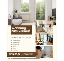 Schöne 2-Zimmer-Wohnung in Donauwörth – Erdgeschoss mit Balkon