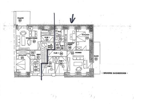 Foto - Chemnitz-Kaßberg; ruhig im Hinterhaus gelegene 4-Raum-Wohnung