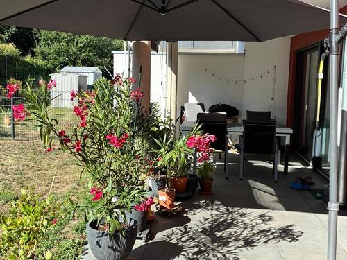 Foto - KfW40 Gartenwohnung direkt am Wald in Aystetten – Von Privat!
