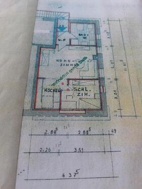 Foto - Dachgeschoss Wohnung - 360,00 EUR Kaltmiete, ca.  50,00 m²