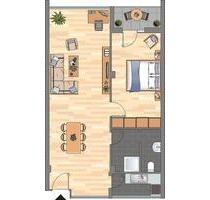 2-Zimmer-Wohnung in Bremen - 444,00&nbsp;EUR Kaltmiete, ca.&nbsp; 54,92&nbsp;m&sup2; in Bremen (PLZ: 28259) Huchting