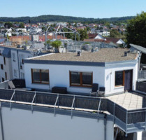 2,5-Zimmer Wohnung mit Balkon und Dachterasse im 3. OG in Salach