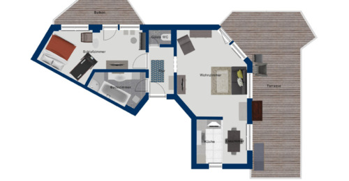 Foto - 2 Zimmer Etagenwohnung zur Miete in Salach