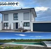 Stadtvilla mit Pool und Alpensicht, Traumhaften Lage von Markdorf