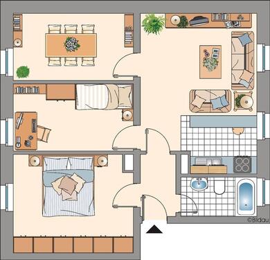 Foto - Etagenwohnung in Gelsenkirchen zur Miete