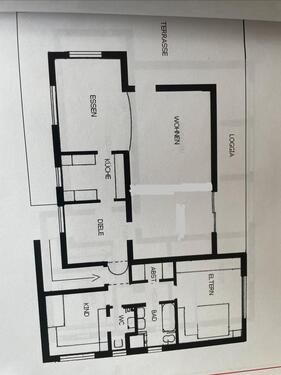 Foto - 129m ² Garten+EG Wohnung+kleine Garage+4 Stellplätze