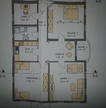 Foto - 6 Zimmer Etagenwohnung in Wolnzach