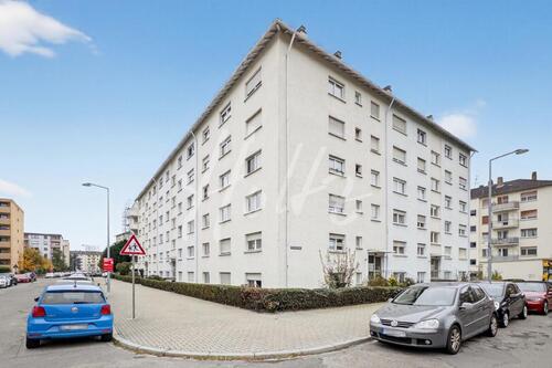 Foto - MA-Wohlgelegen: Urban leben in Mannheim – kernsanierte 2-Zimmer-Wohnung mit großem Balkon & Citynähe