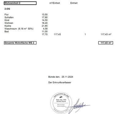 Foto - 3 Zimmer Etagenwohnung in Bünde